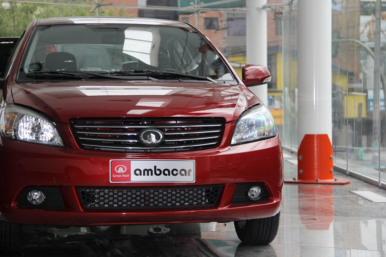 Auto Great Wall con plancas nuevas